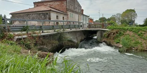 le rive del  fiume Tartaro 